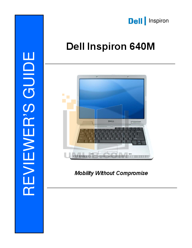dell inspiron 640m service manual